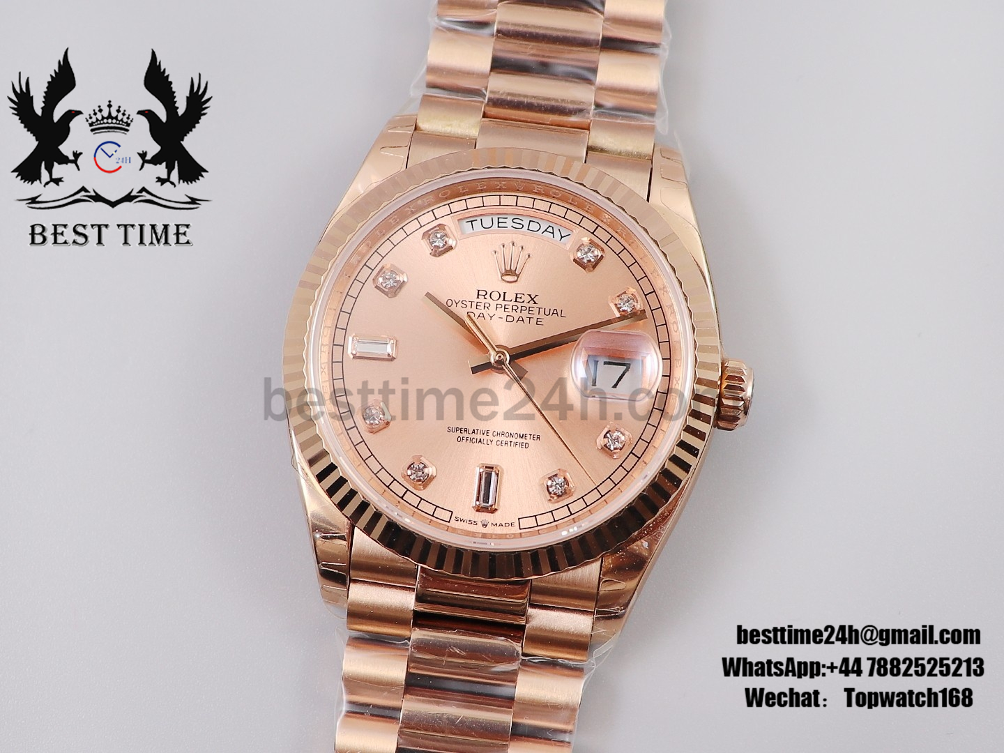 DATE 36 mm RG 904L Steel EWF 1 