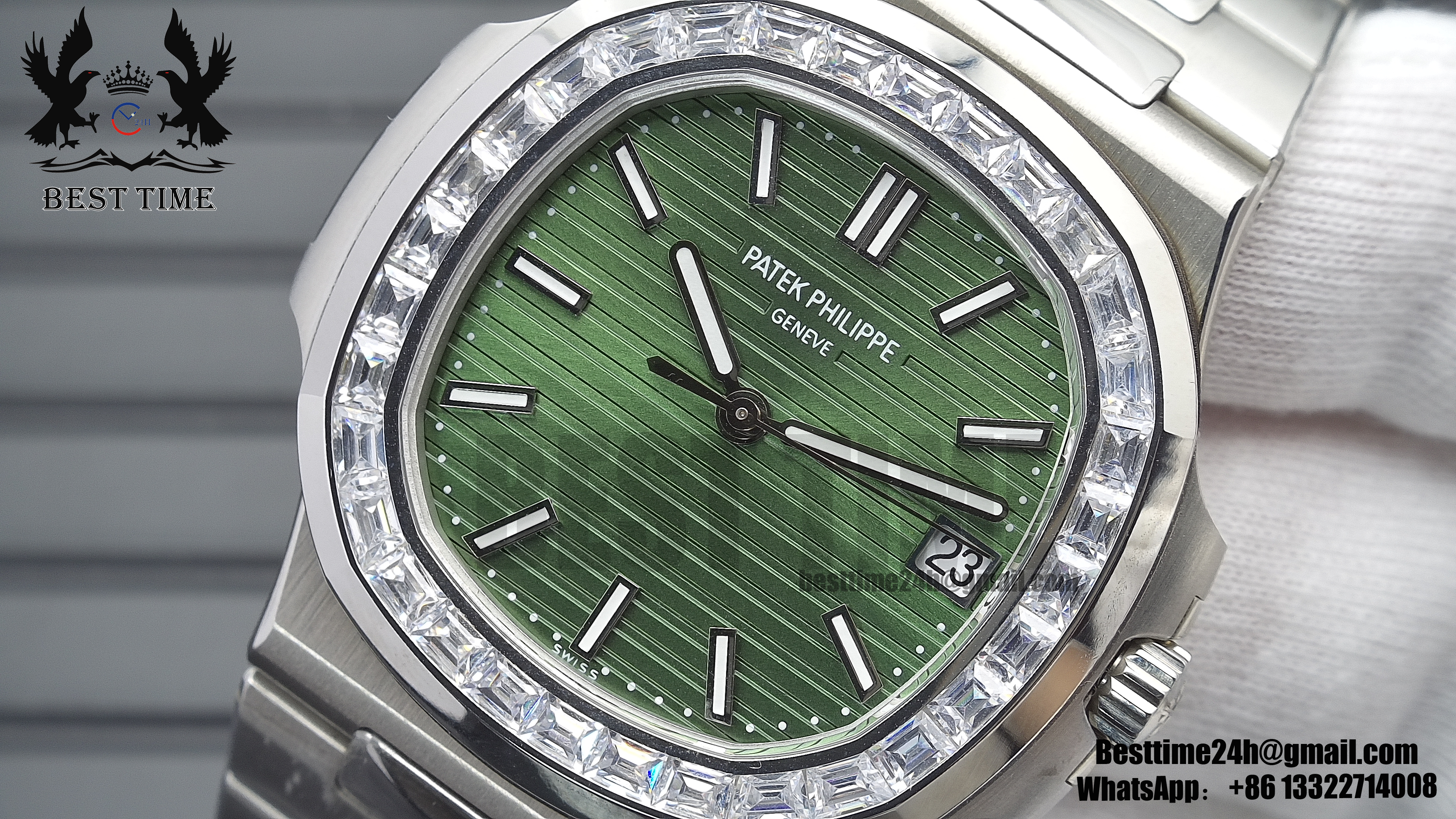 Patek Philippe Nautilus 5711 Green Emerald Patek Philippe Nautilus