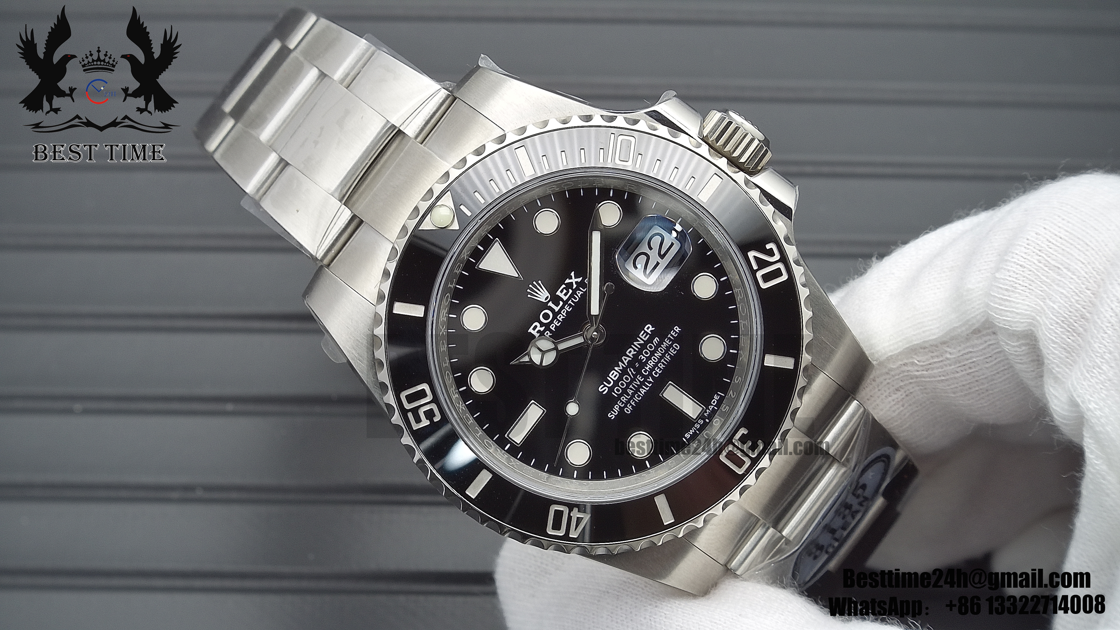 submariner 116610 ln black ceramic