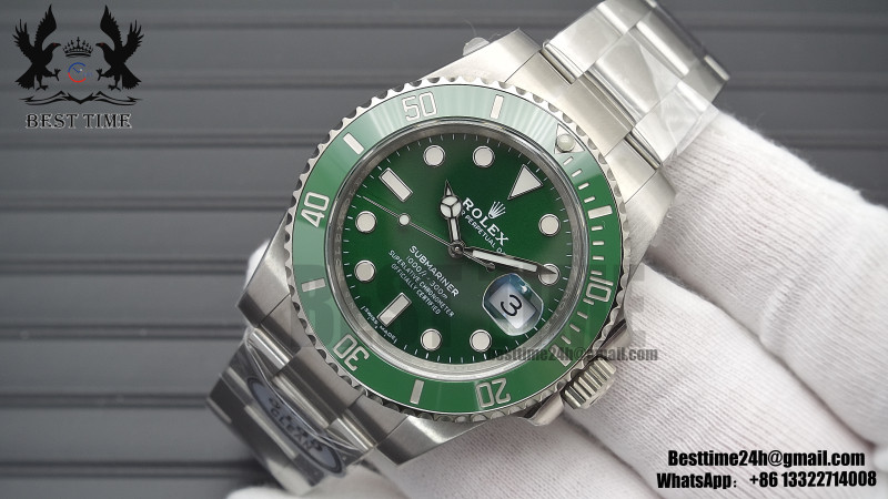Rolex Submariner 116610 LV Green Ceramic Clean Factory 1:1 Best Edition 904L SS Case and Bracelet VR3135
