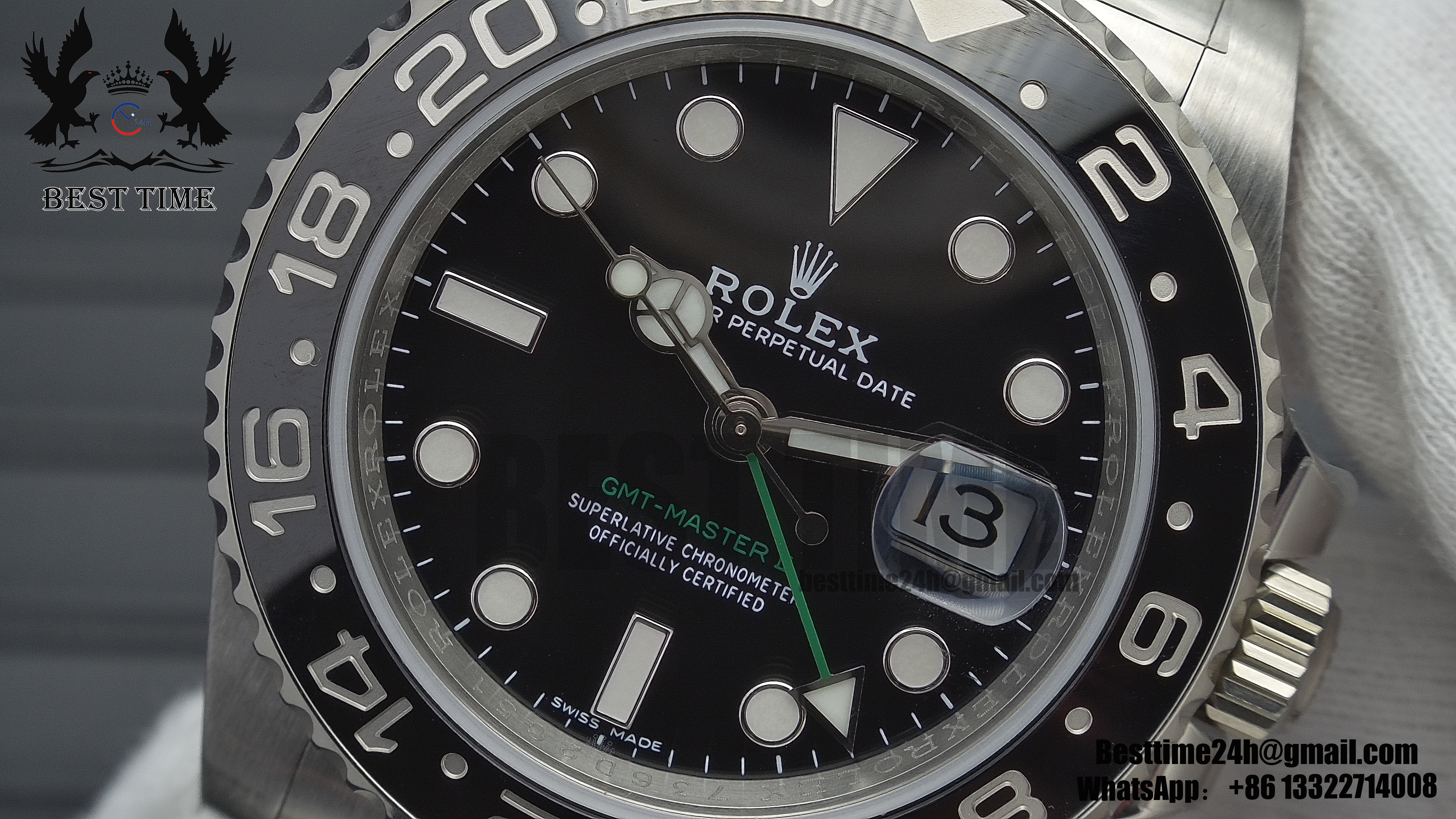 Rolex GMT-Master II 116710 LN Black 