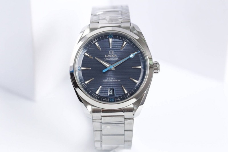 Aqua Terra 150M Master Chronometers VSF 1:1 Best Edition Light Blue Dial Blue Hand on SS Bracelet A8900 Super Clone