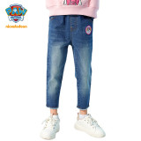 PAW Patrol Girls High Waisted Jeans Cropped Pants