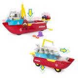PAW Patrol Ocean Boat Acousto Optic Deformation Kids Toy Gift Set