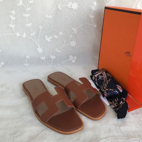 Hermes Brand Classic Slippers