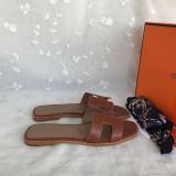 Hermes Brand Classic Slippers