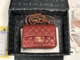 CHANEL MINI FLAP BAG A35200 17cm