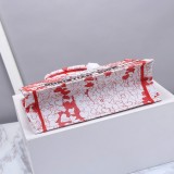 DIOR OBLIQUE EMBROIDERED DIOR BOOK TOTE