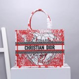 DIOR OBLIQUE EMBROIDERED DIOR BOOK TOTE