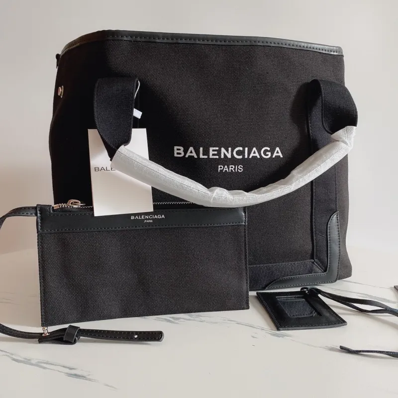 Balenciaga Bags 380 NAVY CABAS 38x33.5x17.5cm