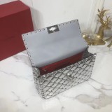 Borsa VLTN Rockstud Spike V0122 p800 24x6,5x16cm