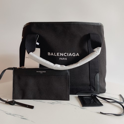Balenciaga Bags 380 NAVY CABAS 38x33.5x17.5cm