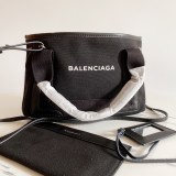 Balenciaga Bags 340 NAVY CABAS  mini 25x18x9cm