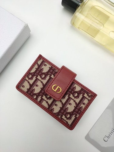 Portafoglio Dior P160 Montaigne 5  Oblique  0063 10,5x6x3cm