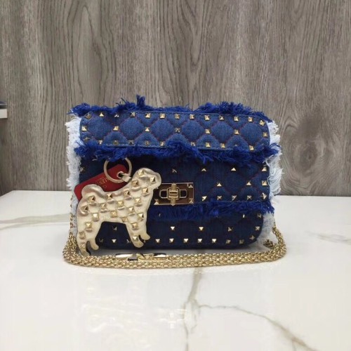 Borsa VLTN 20417600 Garavani Rockstud Spike  V0123  20x6x12 cm