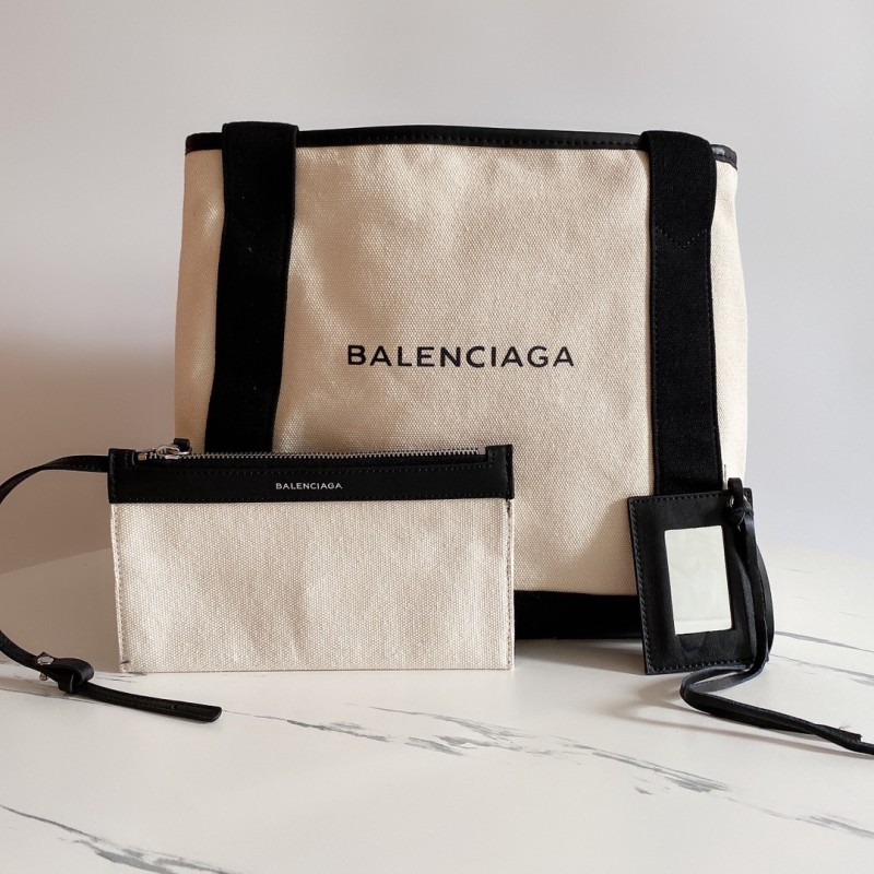 Balenciaga Bags 380 NAVY CABAS 38x33.5x17.5cm