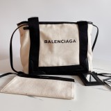 Balenciaga Bags 360 NAVY CABAS 30x20x17cm
