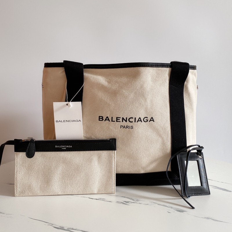Balenciaga Bags 380 NAVY CABAS 38x33.5x17.5cm