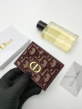 Portafoglio Dior p140 Montaigne Oblique C2098 10x7,5cm