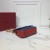 Borsa VLTN 20417600 0123 GARAVANI ROCKSTUD SPIKE 20X6X12cm
