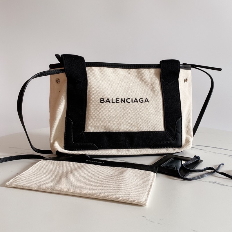 Balenciaga Bags 340 NAVY CABAS  mini 25x18x9cm