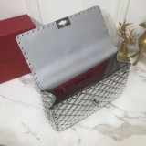 Borsa VLTN Rockstud Spike V0121 p930Valentino 30x8,5x21,5cm