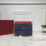 Borsa VLTN 20417750 0122 GARAVANI ROCKSTUD SPIKE   24x16x6,5cm