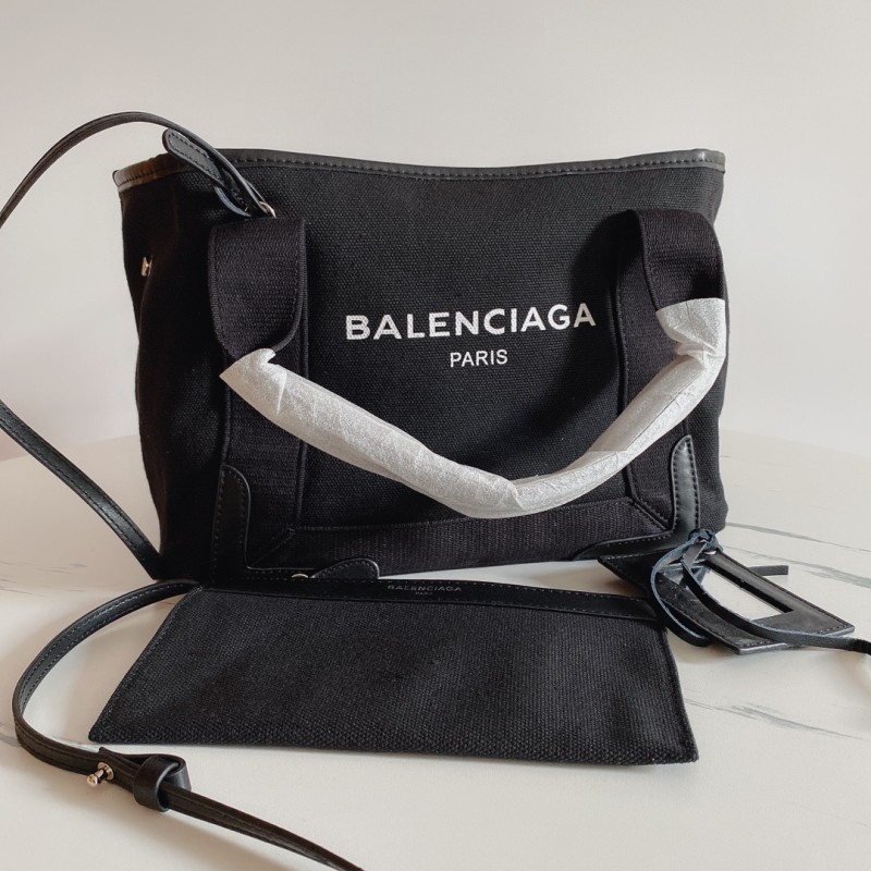 Balenciaga Bags 360 NAVY CABAS 30x20x17cm
