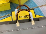 Borsa FENDI Alcantara 1520 40x20x35cm