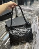 Borsa shopping NIKI in pelle vintage 577999 33x27x11cm