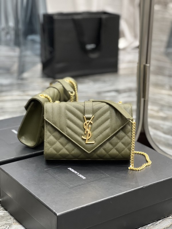 Envelope piccola in pelle  600195 - 526286  21cm