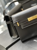 Manhattan piccola in pelle 675626 24x17.5x6cm