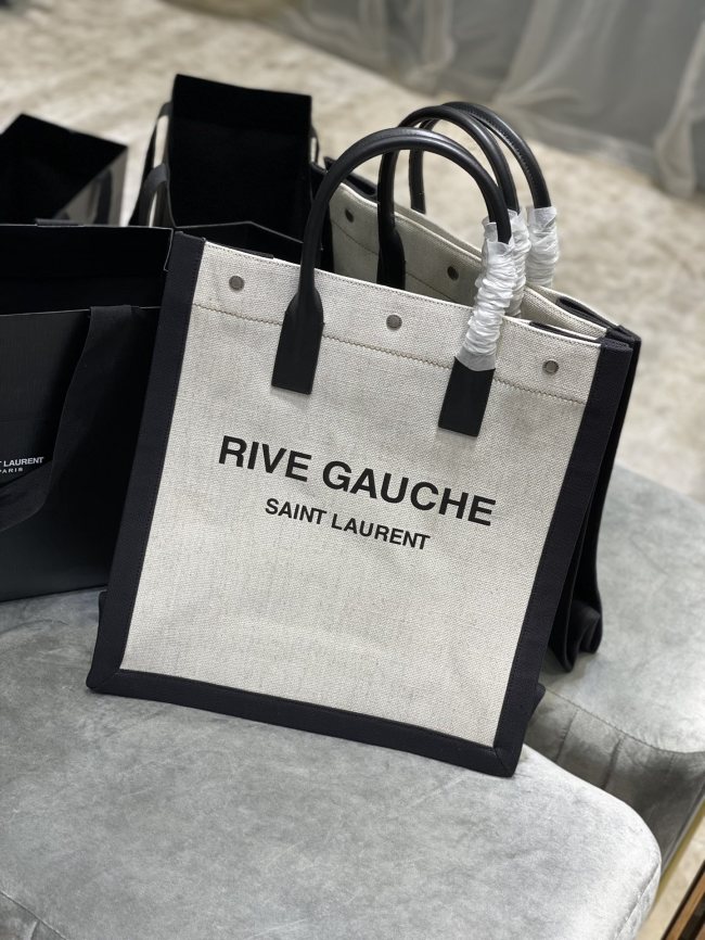 Rive Gauche Tote Bag 631682 632539 38x39x17cm