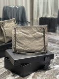 Borsa shopping NIKI in pelle vintage 577999 33x27x11cm