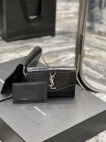 Portafoglio uptown in pelle 607788 19x12x3cm