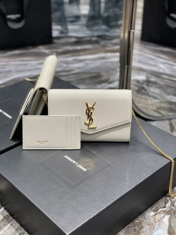 Portafoglio uptown in pelle 607788 19x12x3cm