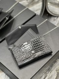 Portafoglio uptown in pelle 607788 19x12x3cm