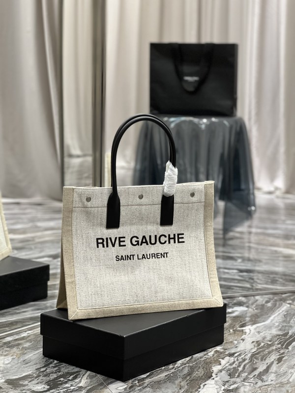 Rive Gauche Tote Bag 617481 39×31×18cm