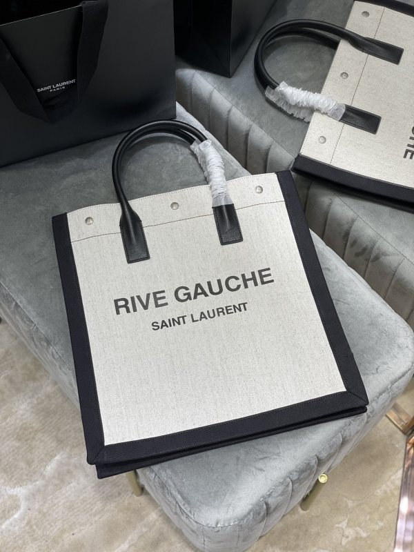 Rive Gauche Tote Bag 631682 632539 38x39x17cm