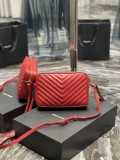 Camera bag LOU in pelle  761554- 520534 23x16x6cm