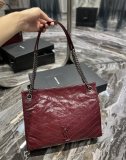 Borsa shopping NIKI in pelle vintage 577999 33x27x11cm