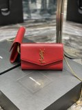 Portafoglio uptown in pelle 607788 19x12x3cm