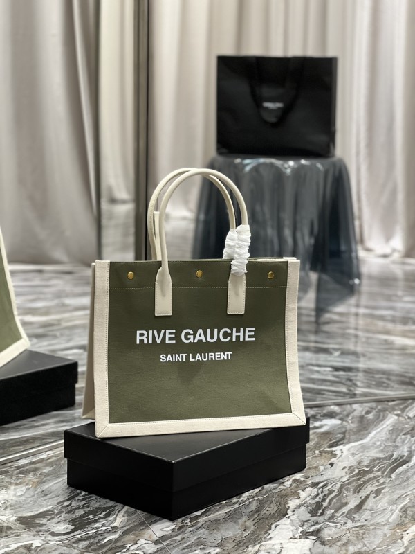 Rive Gauche Tote Bag 617481 39×31×18cm