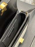 Borsa satchel Solferino in pelle 634306 18x14x6cm
