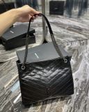 Borsa shopping NIKI in pelle vintage 577999 33x27x11cm