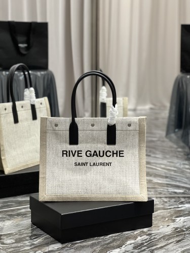 Rive Gauche Tote Bag 617481 39×31×18cm