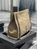 Borsa shopping NIKI in pelle vintage 577999 33x27x11cm