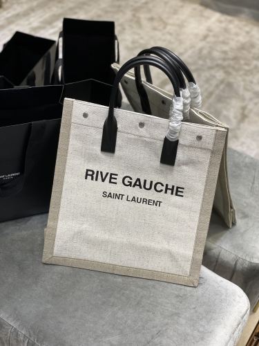 Rive Gauche Tote Bag 631682 632539 38x39x17cm