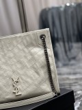 Borsa shopping NIKI in pelle vintage 577999 33x27x11cm
