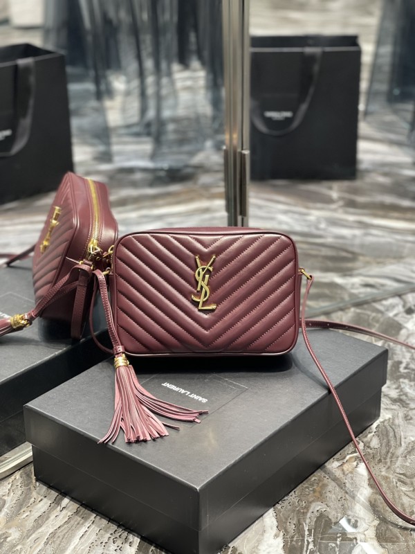 Camera bag LOU in pelle  761554- 520534 23x16x6cm